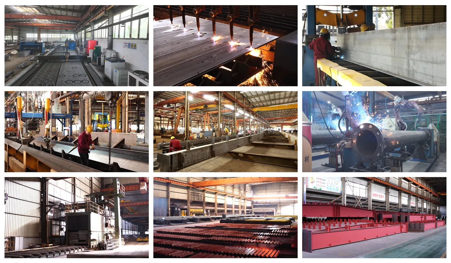 Prefabricated Metal Warehouse /Workshop Steel Structure Construction Building for Sale 10