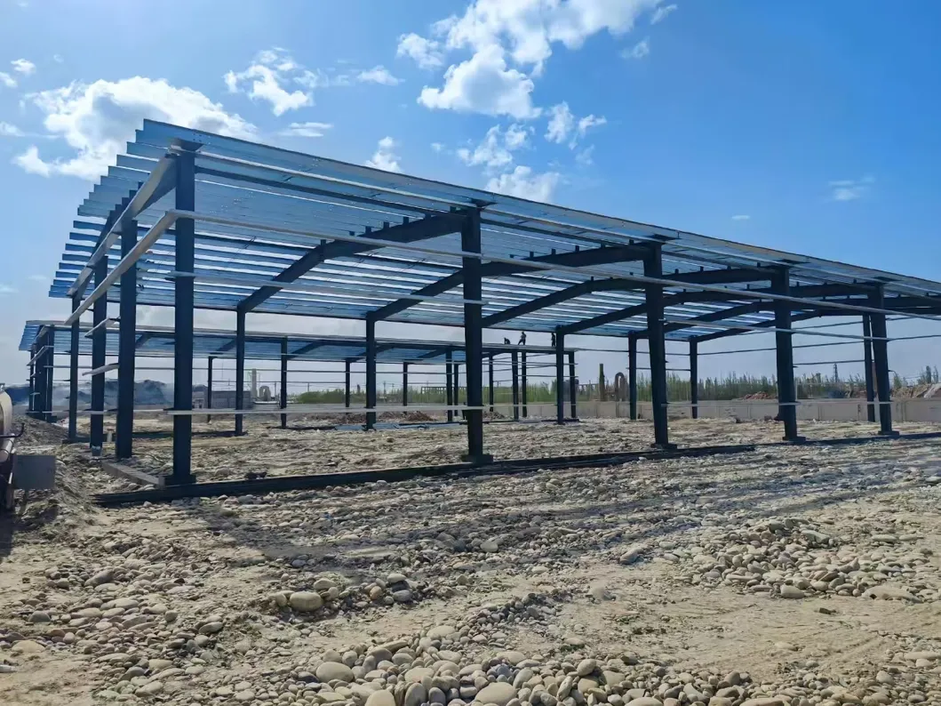 High Quality Metal Buildings Workshop Steel Frame Prefabricated Steel Structure Warehouse 1