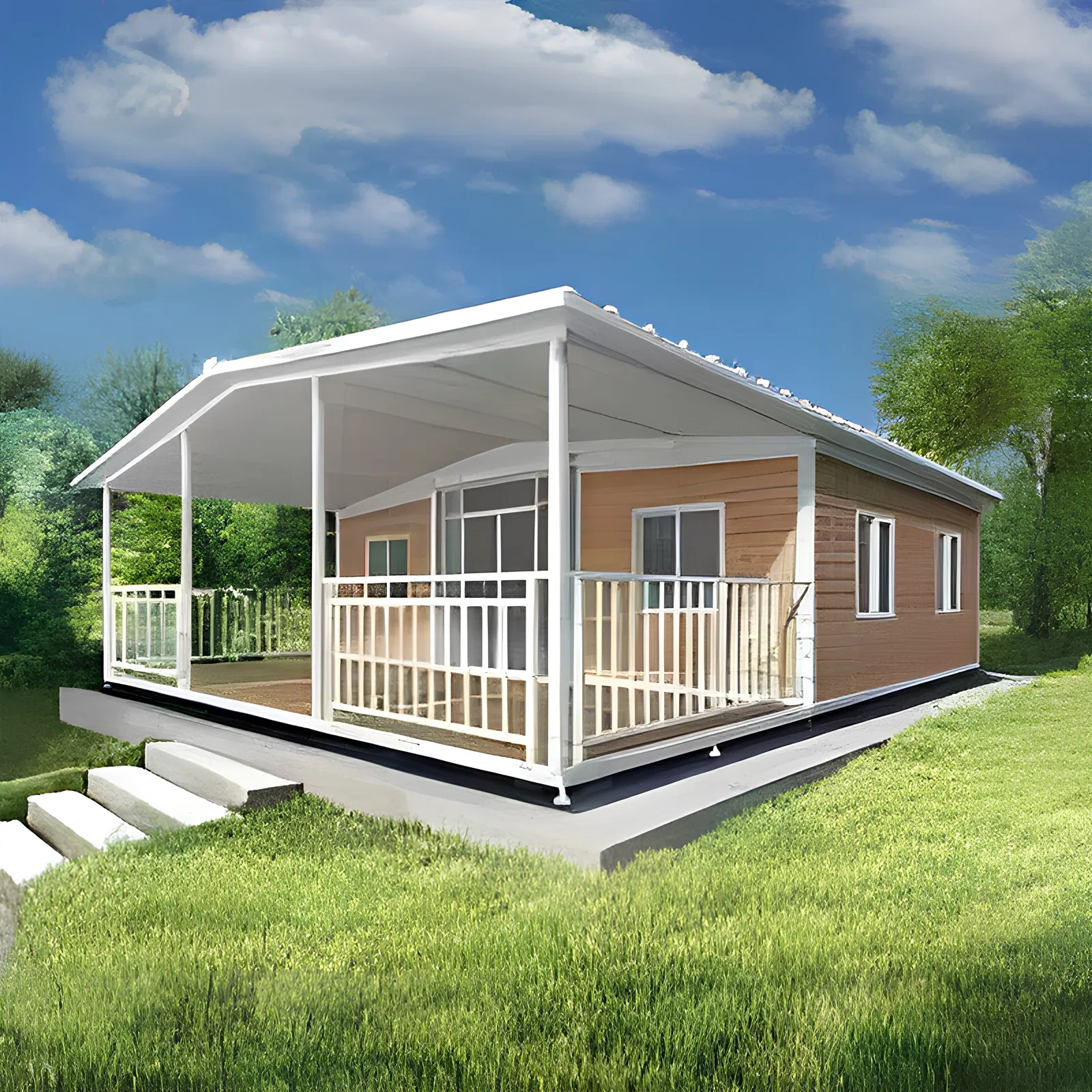 Prefabricated Tiny House Luxury Prefab Expandable Container Mobile Homes 0