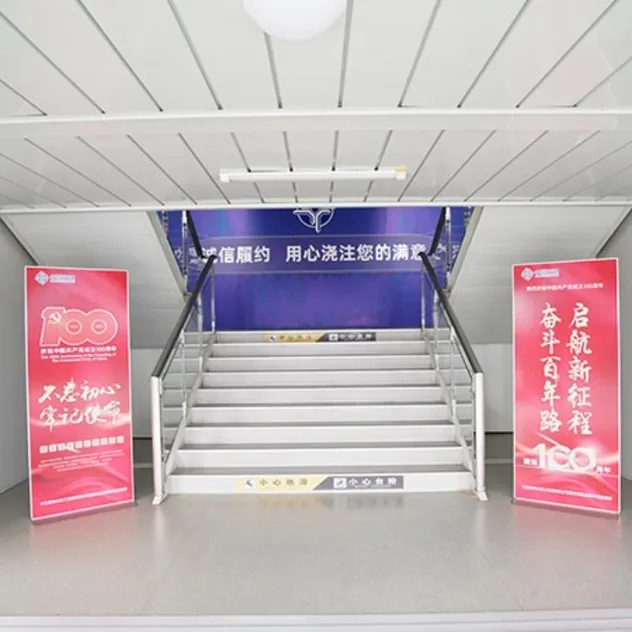 Modern Luxury Prefab Modular House Portable 20FT Container Office Building Distributor Needed 7