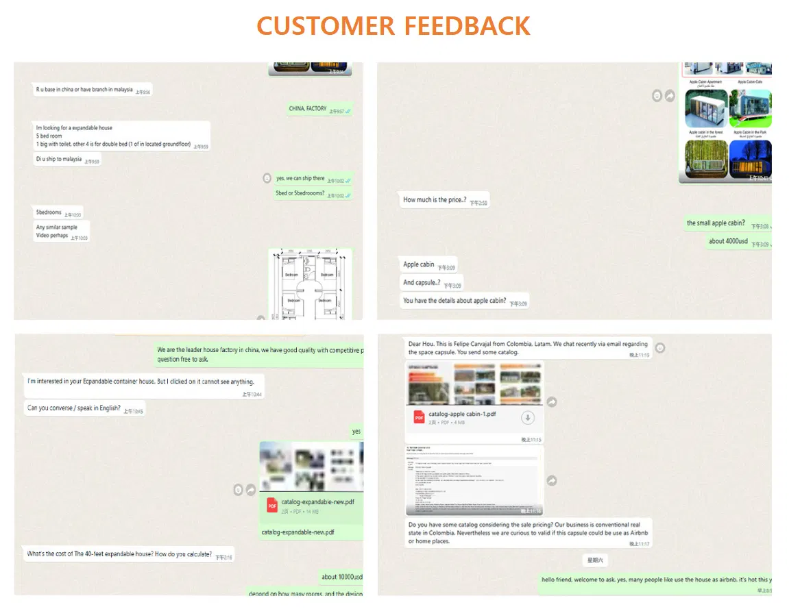 Modern Luxury Prefab Modular House Portable 20FT Container Office Building Distributor Needed 16