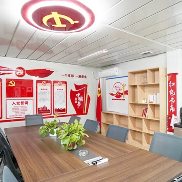 Modern Luxury Prefab Modular House Portable 20FT Container Office Building Distributor Needed 6