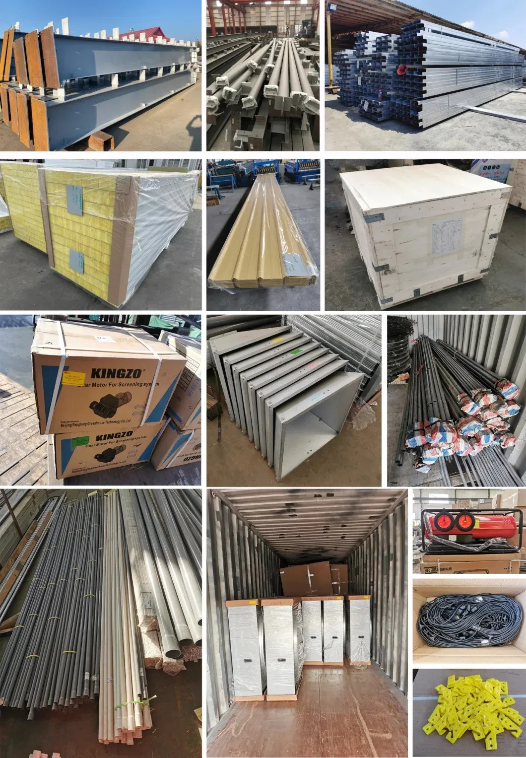 Chicken Poultry Farm Equipment for Broiler House in Philippines with Steel Structure House 8