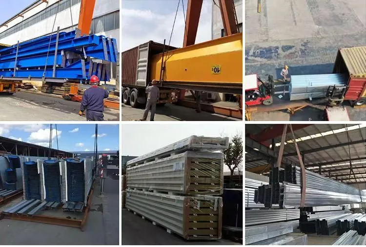 Q235 Customized Prefabricated Prefab Steel Structure Warehouse for Agricultural Farming and Grain Storage 8