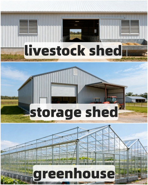 Prefabricated Cold Storage Metal Frame Prefab Building Structure Steel Construction Warehouse 1