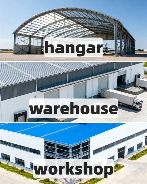 Prefabricated Cold Storage Metal Frame Prefab Building Structure Steel Construction Warehouse 0
