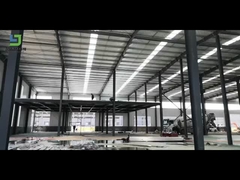 Proyecto de construcción de estructuras de acero Vitrina-taller Almacén Almacén Garage Oficina