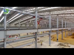 ইস্পাত কাঠামো বিল্ডিং পণ্য প্রদর্শনী-ওয়ার্কশপ গুদাম স্টোরেজ গ্যারেজ অফিস