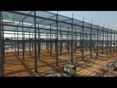 Proyecto de construcción de estructuras de acero Vitrina-taller Almacén Almacén Garage Oficina