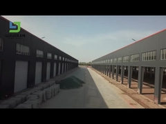 Proyecto de construcción de estructuras de acero Vitrina-taller Almacén Almacén Garage Oficina