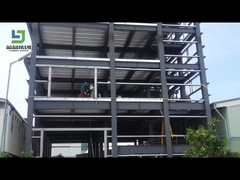 Proyecto de construcción de estructuras de acero Vitrina-taller Almacén Almacén Garage Oficina
