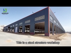 Steel Structure Building Project Showcase-Workshop  Warehouse Storage Garage Office