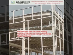 Prefabricated Steel Structure Building Workshop Warehouse Storage Warehouse Metal Warehouse
