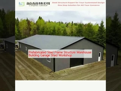 Construcción prefabricada de estructura de estructura de acero