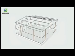 Customized Prefab Steel Structural Building Workshop Warehouse