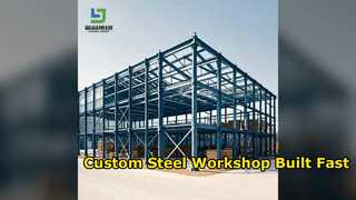 Custom Steel Workshop Buildings Fast & Durable