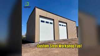 Custom Steel Workshop Fast Build Industrial Solutions