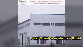 Steel Structure Warehouse Fast Build