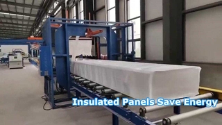 production of  sandwich pnels