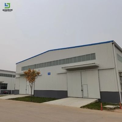 Guter Preis Leichtmetall-Stahlkonstruktion Lager Großspanne Freie Entwurfszeichnung Online