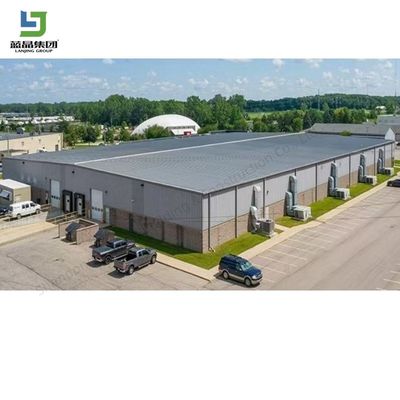Bon prix Construction de bâtiments en acier léger en acier préfabriqué vert sur mesure en ligne