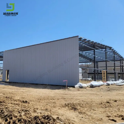 Bom preço Prefabricado Edifício estrutural de aço leve Armazém Metal Armazém on-line