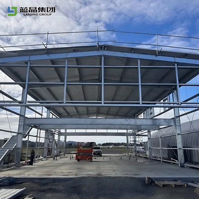 One Stop Steel Beam Warehouse Sliding Door Aluminum Window Q235 Q355