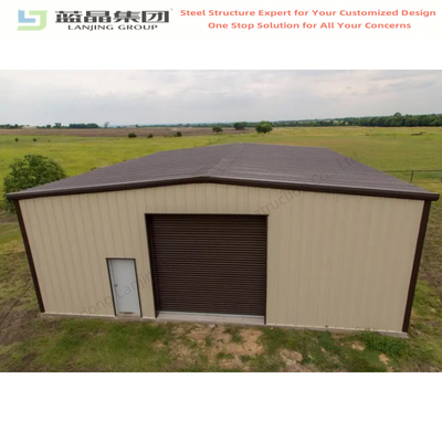 Good price Professional Design Prefabricated  Steel Building Construction Garage Shed online