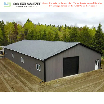 Good price Sandwich Panel Prefa Steel Frame Warehouse Building Garage Shed Workshop online