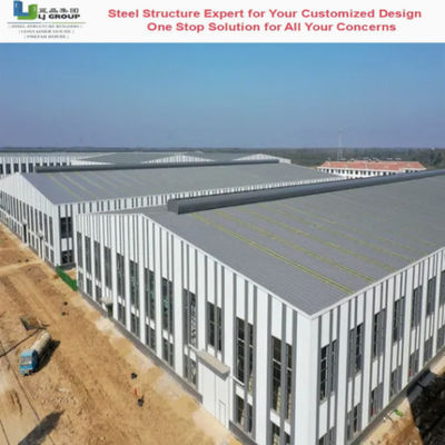 Guter Preis Q355b Q235b Kommerzielle Stahlkonstruktionen Sandwichplatten schnelle Montage Online