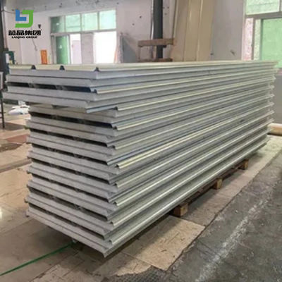 Goede prijs Waterdicht Vuurdicht Geïsoleerd Metalen Sandwich Panel EPS PU Rotswol Glaswol gegalvaniseerd online