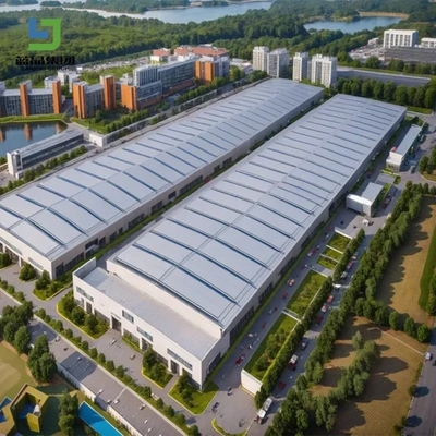 Guter Preis Kundenspezifische vorgefertigte Stahlkonstruktionswerkstatt für industrielle Zwecke Online