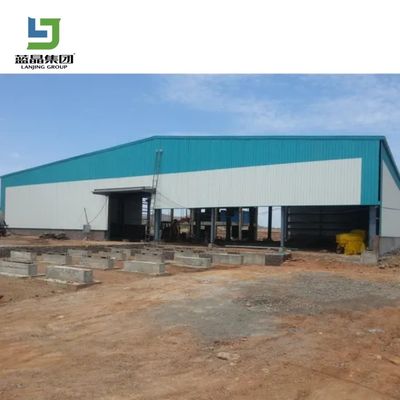 قیمت خوب Modern Prefabricated Steel Frame Structure Warehouse Building for Industrial Storage and Workshop Construction آنلاین