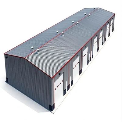 Dobra cena. High Quality Galvanized Metal Frame Prefabricated Steel Structure Warehouse w Internecie