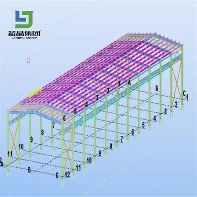 Bon prix Entrepôt de structures en acier galvanisé en ligne