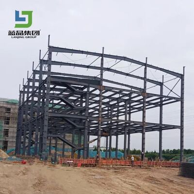 Bom preço Galpão de estrutura de aço leve pré-fabricada modular, pré-fabricada, celeiro, galinheiro, galpão, garagem, vila, armazém, oficina, fábrica, construção de casas on-line