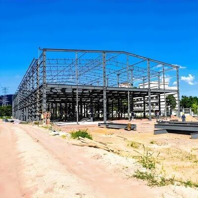 Harga yang bagus Bengkel Struktur Baja Pracetak/Bangunan Baja Industri Rekayasa Awal/Rangka Gudang Bengkel Baja on line