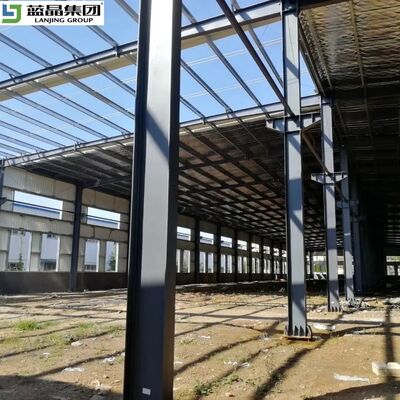 अच्छी कीमत हल्का स्टील फ्रेम निर्माण कार्यशाला पूर्वनिर्मित स्टील गोदाम ऑनलाइन