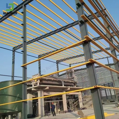 Prefab Warehouse Workshop Customized Green Light Steel Structure Building Warehosue Workshop Metal Workshop Industrial Building