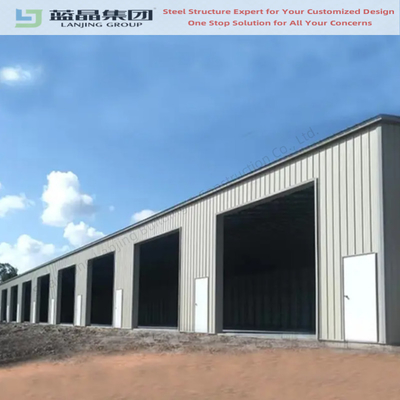 Prefabricated Metal Steel Structure Building Warehouse Workshop Plants Factory Garage