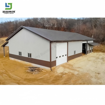 Durable Quick Erect Prefabricated Metal Warehoue Workshop Light Industrial Steel Structure Warehouse Structural Steel Workshop