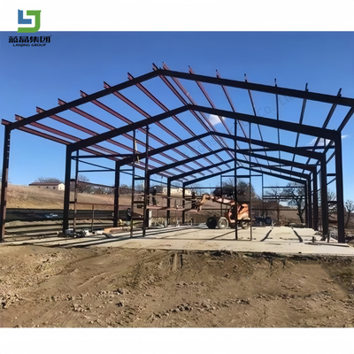 Prefabricated Steel Structure Metal Warehouse Storage Workshop Plants Factory Customized