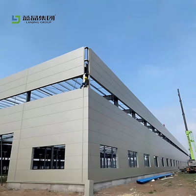 Good price Bolted Connection Portal Frame Warehouse Sandwich Panel Quick Assembly online
