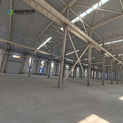 Multi Storey Steel Building Workshop Fireproof Steel Precision Manufacturing