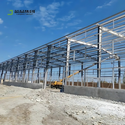 Good price Bolted Connection Steel Structure Hangar Portal Frame Structure Anti Earthquake online
