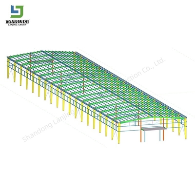Customized Prefabricated Steel Structural Building Warehouse Workshop Metal