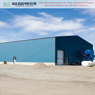 Support Installation Prefab Structural Steel Frame Structure Building Workshop Warehouse Metal Warehouse Shed Storage Standard Design