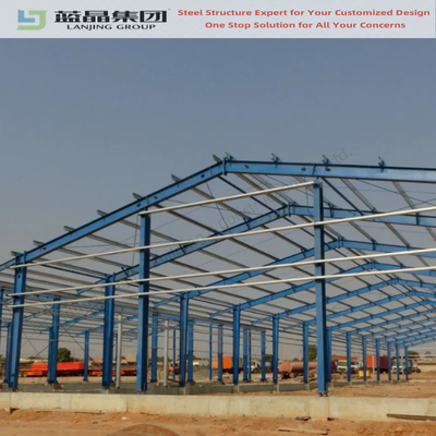 Low Cost Easy Build Prefabricated Steel Structure Warehouse Building Storage Poultry Chicken Poultry Farm Shed Dairy Cow Barn