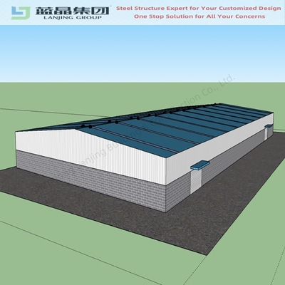 Good price Prefab Metal Workshop Light Industrial Steel Structure Warehouse Workshop Building online