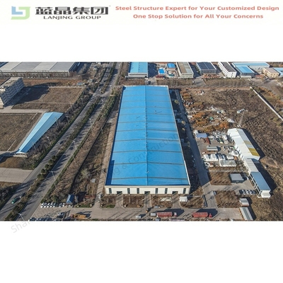 Anti Corrosion Modern Steel Structure Factory Prefab Building Warehouse
